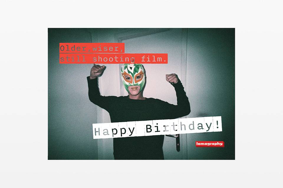Lomography 生日卡