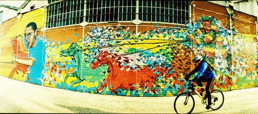 Граффити в Лиссабоне: Проспект Infante D. Henrique