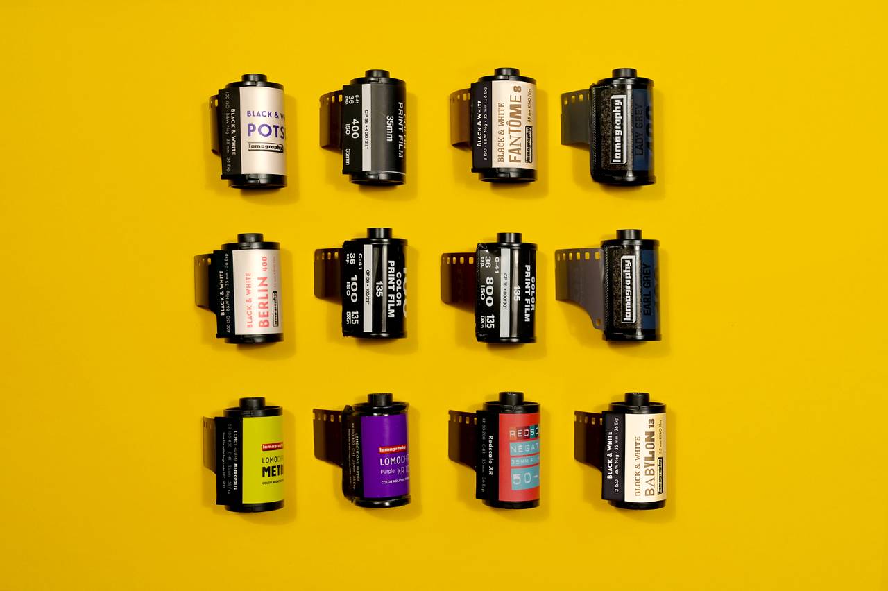 Convenient analogue experimentation with 35 mm film compatibility. Check out our full, unique film range.