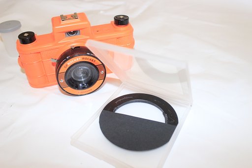 Homemade Splitzer & Cokin Filter Holder for the Sprocket Rocket