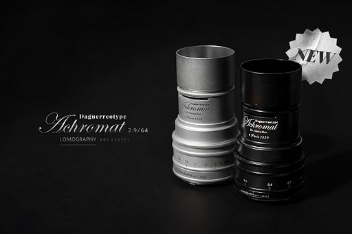 Daguerreotype Achromat 2.9/64がアルミ素材になって帰ってきました！