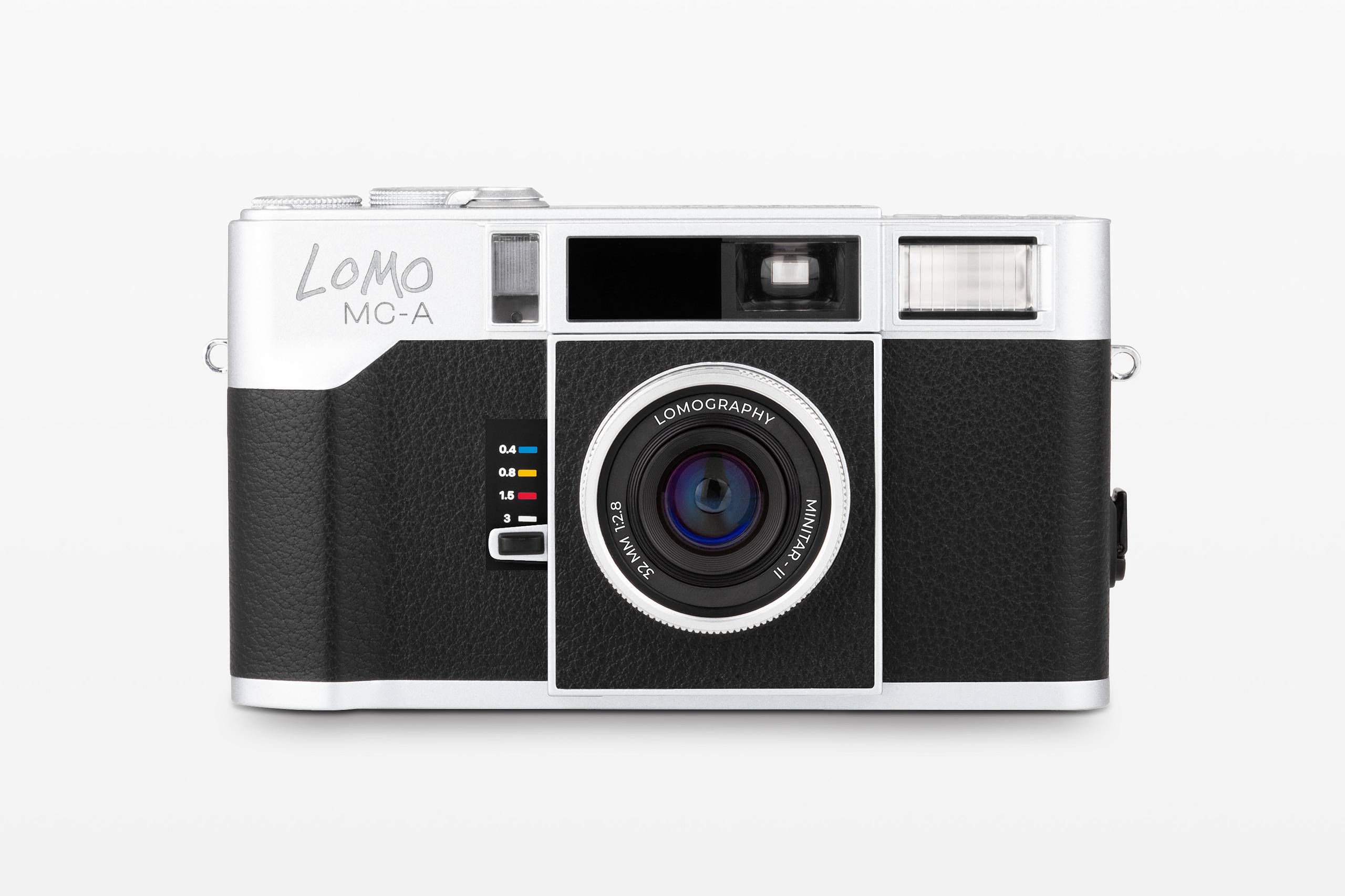 Lomo MC-A 135 全自动随拍胶片相机 - 经典银