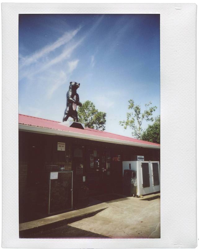 由 Ben Fraternale 使用 Lomo'Instant Wide Glass 拍摄，画面中人物：Anna Katarina, Lauren Fraternale 和 Fern