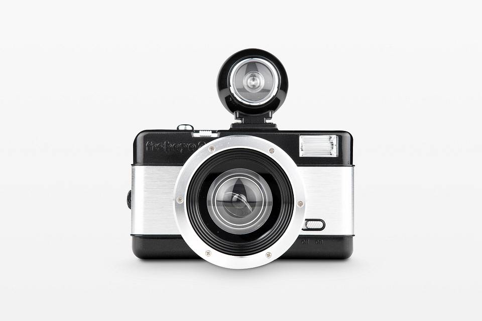 Fisheye No.2 135 第二代鱼眼胶片相机-型格银黑色
