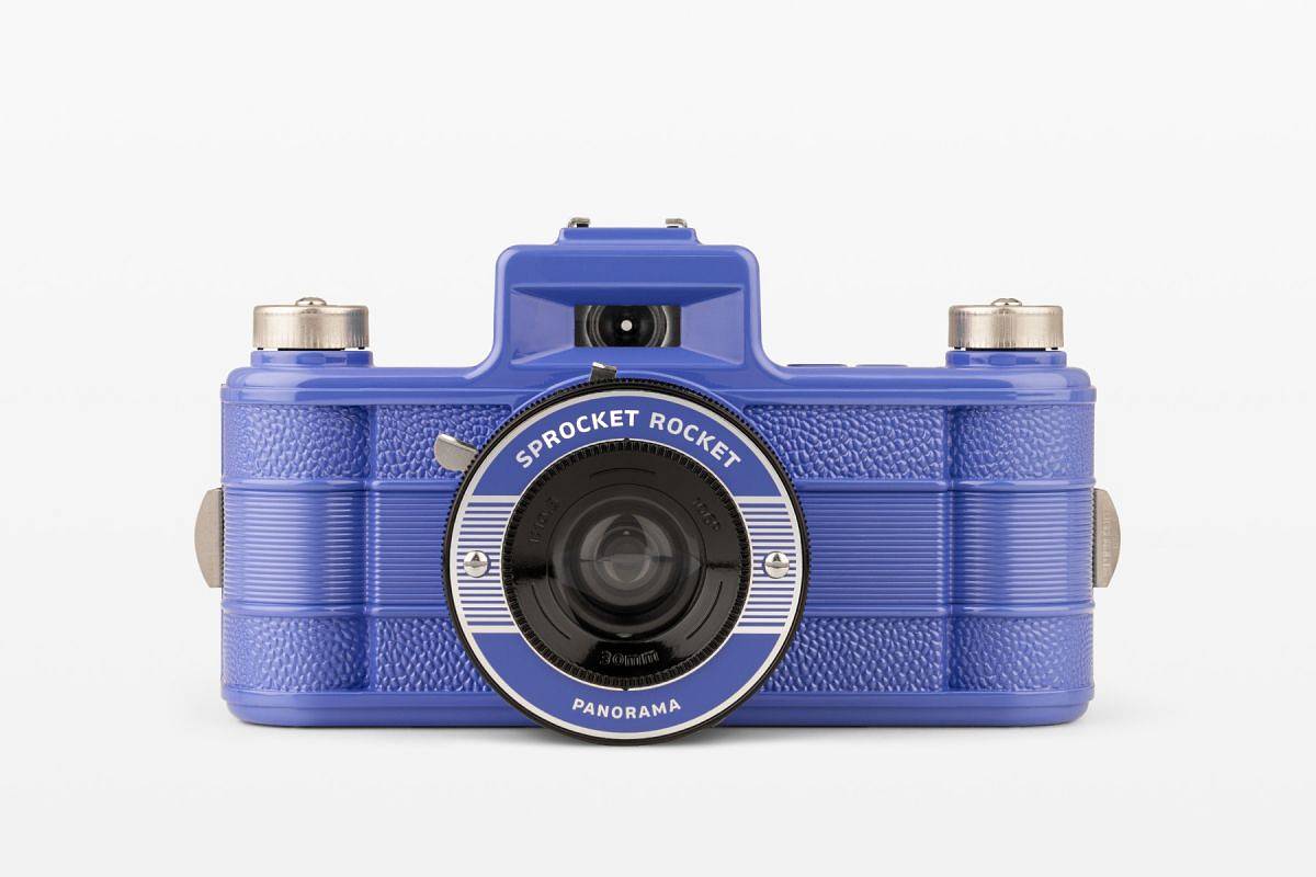 Sprocket Rocket 齿孔火箭 135 胶片相机-蓝莓版本