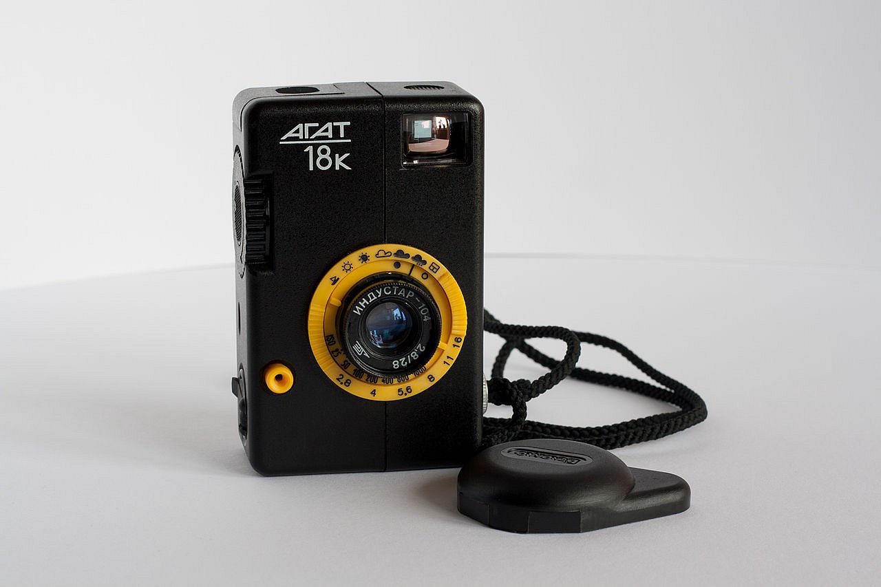 Appareil photo télémètre externe russe LOMO Smena 8 m Vilia Agat 18K 18