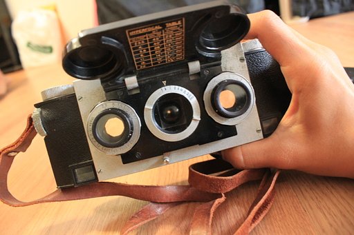 珍貴的古董相機 - Stereo Realis