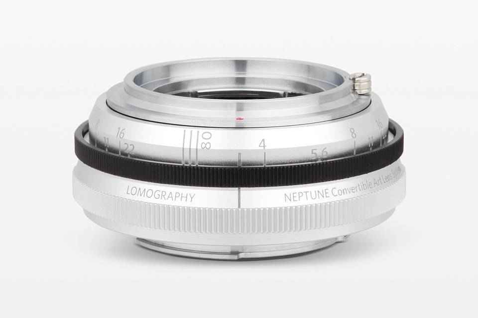 Lomography Neptune Convertible 尼普顿一组三镜镜头组合 35、50、80mm - 银色 佳能卡口