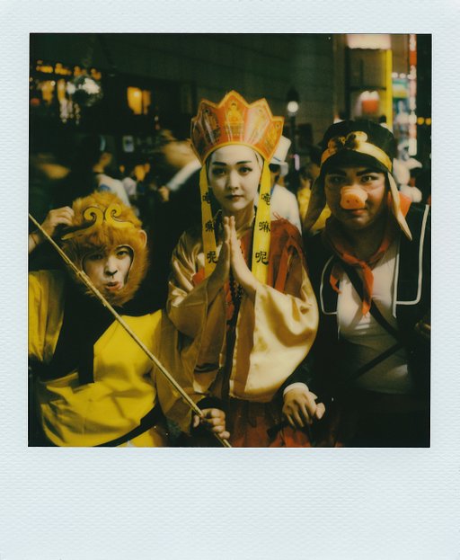 Making a Moment: Akio’s Halloween Street Portrait on Instant Film