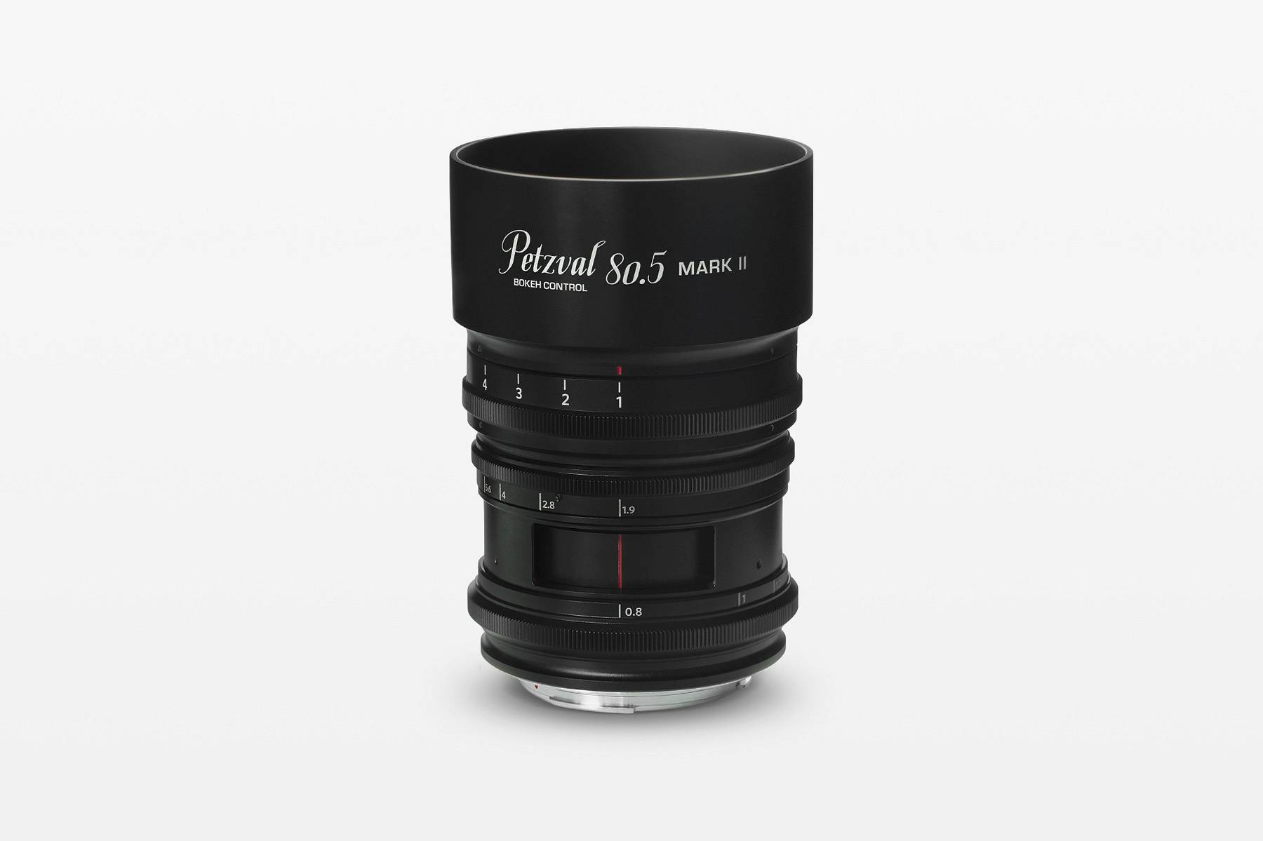 Petzval 匹兹伐 80.5 mm MKII f/1.9 散景调控艺术镜头 - BC 黑铝版 - Canon EF 卡口