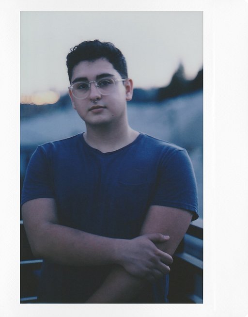 An Instant Portrait Session With Chris Bartolucci and the Lomograflok 4x5 Instant Back