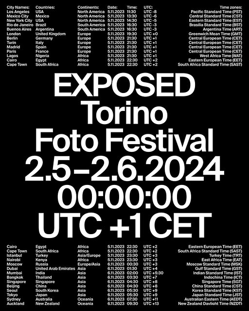 Exposed Torino Foto Festival 2024