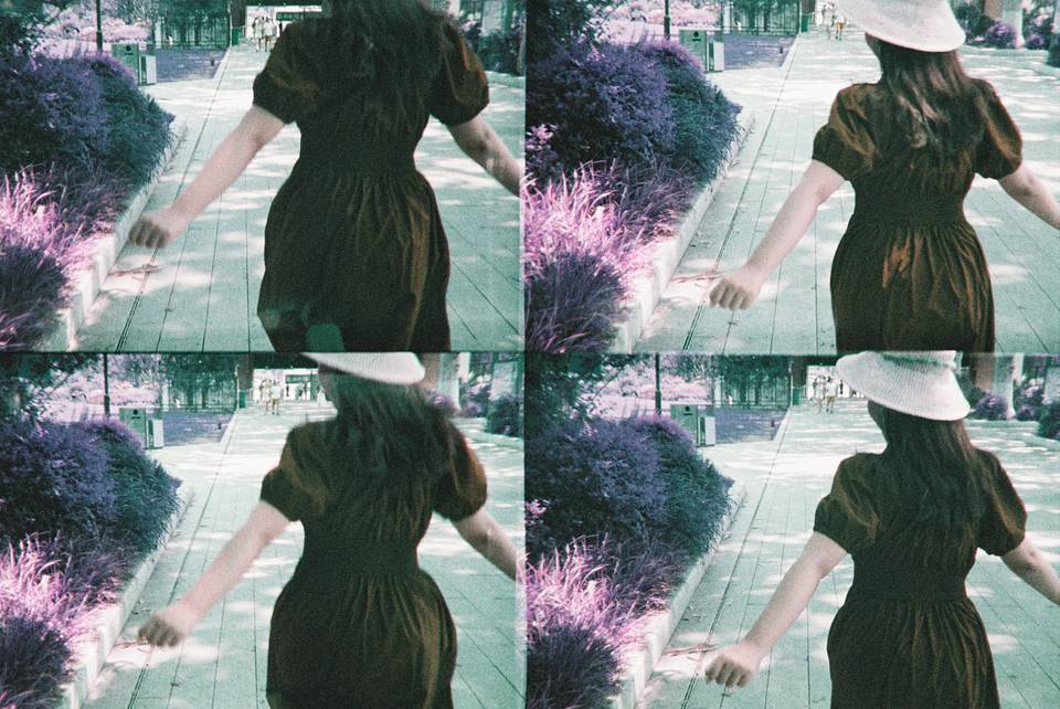 ActionSampler Clear 四格胶片相机 + LomoChrome Purple ISO 100–400 135 紫调负片－ Pétillant 汽泡特別版