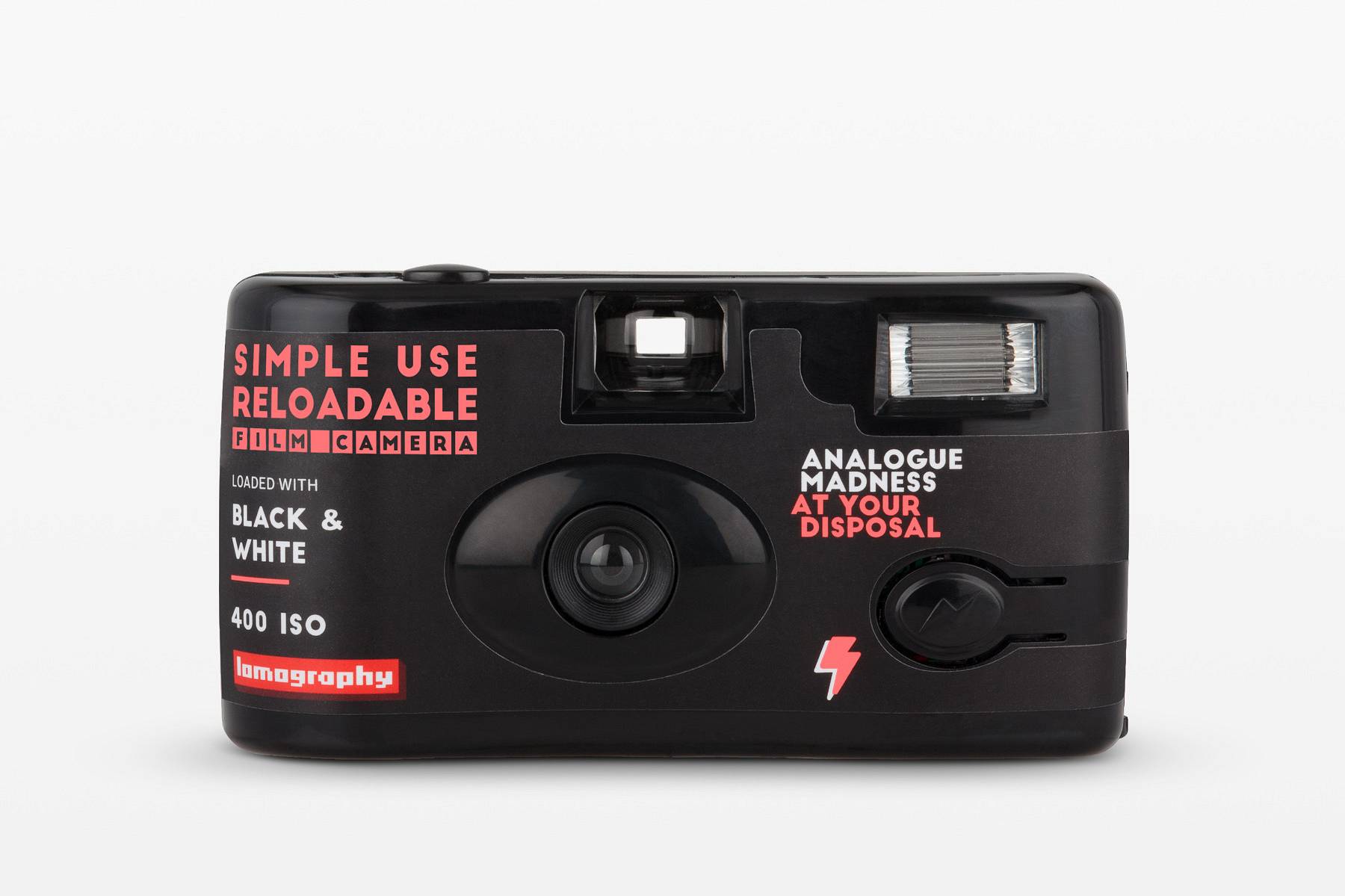 Lomography Simple Use 易拍胶片相机（Lady Grey ISO 400 黑白） - 27 张