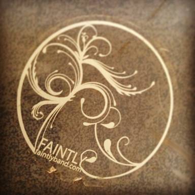 faintly