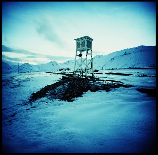 The World According to Herr Willie - Outside the Polar Station of Ny Ålesund